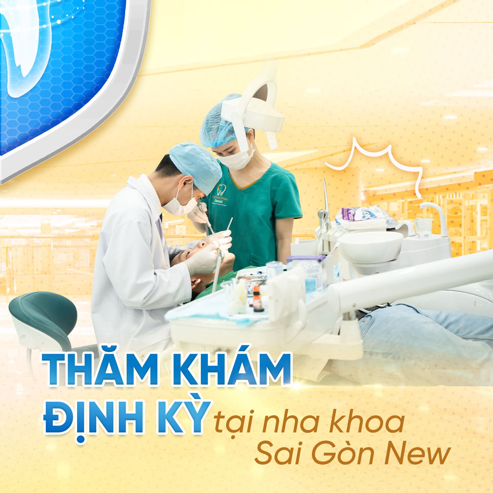 Dịch vụ nhổ răng khôn tại nha khoa Sai Gon New Dental.