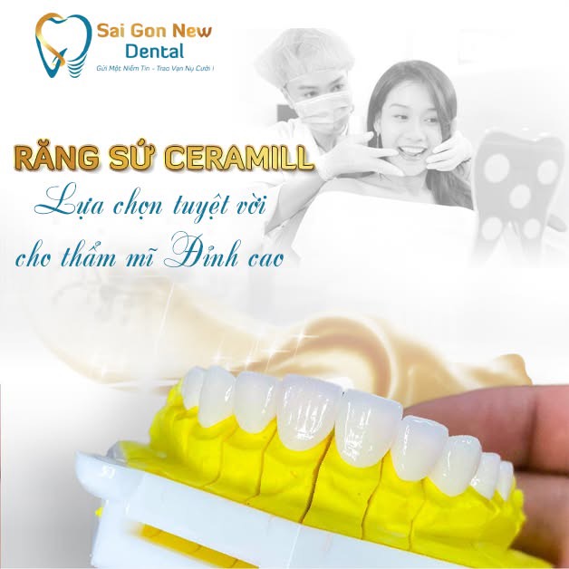 Quy trình bọc răng sứ tại nha khoa Sai Gon New Dental.