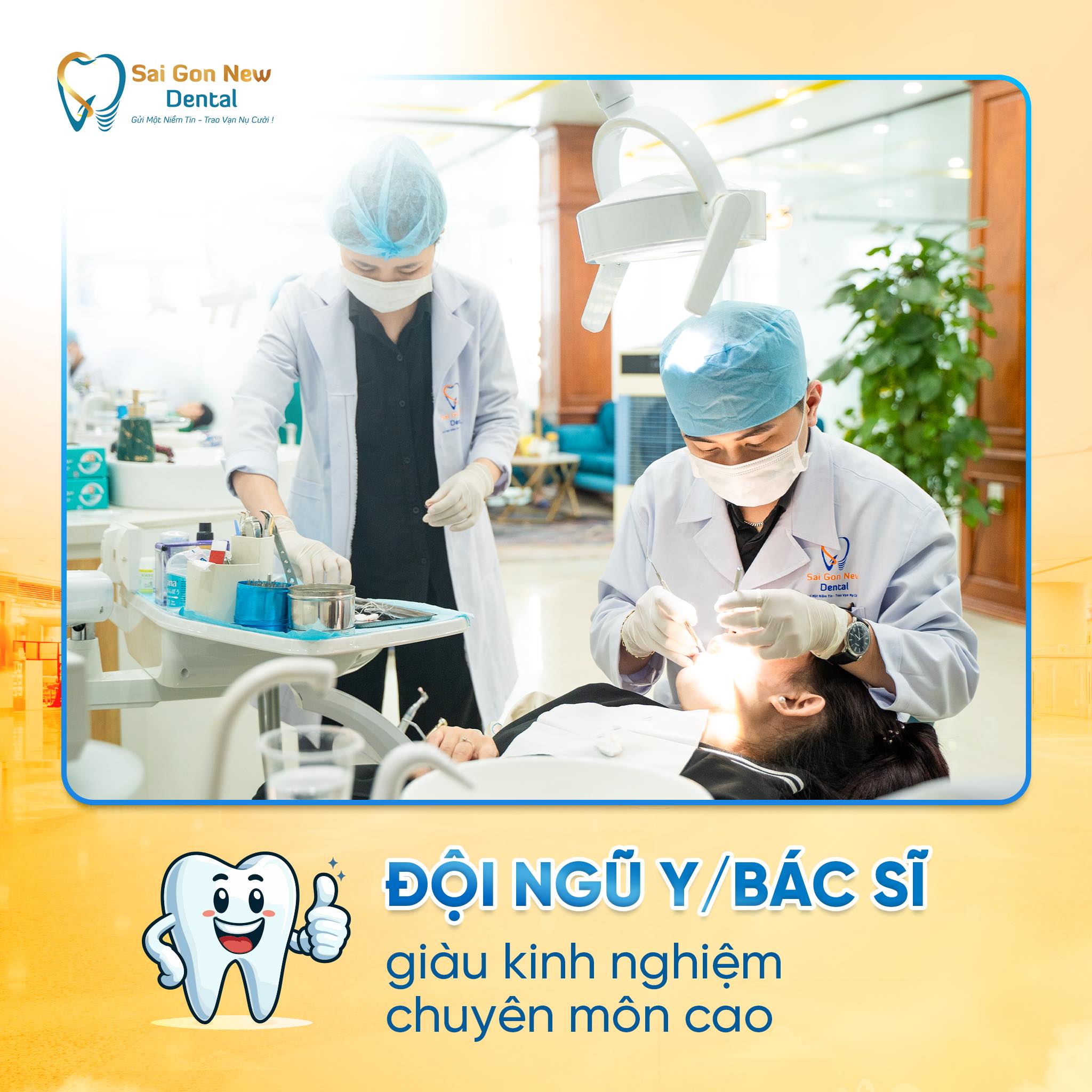 Đội ngũ bác sĩ chuyên môn cao